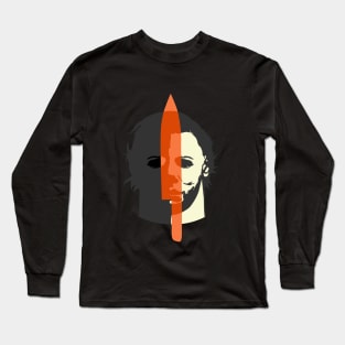 The Shape Lurks (Halloween) Long Sleeve T-Shirt